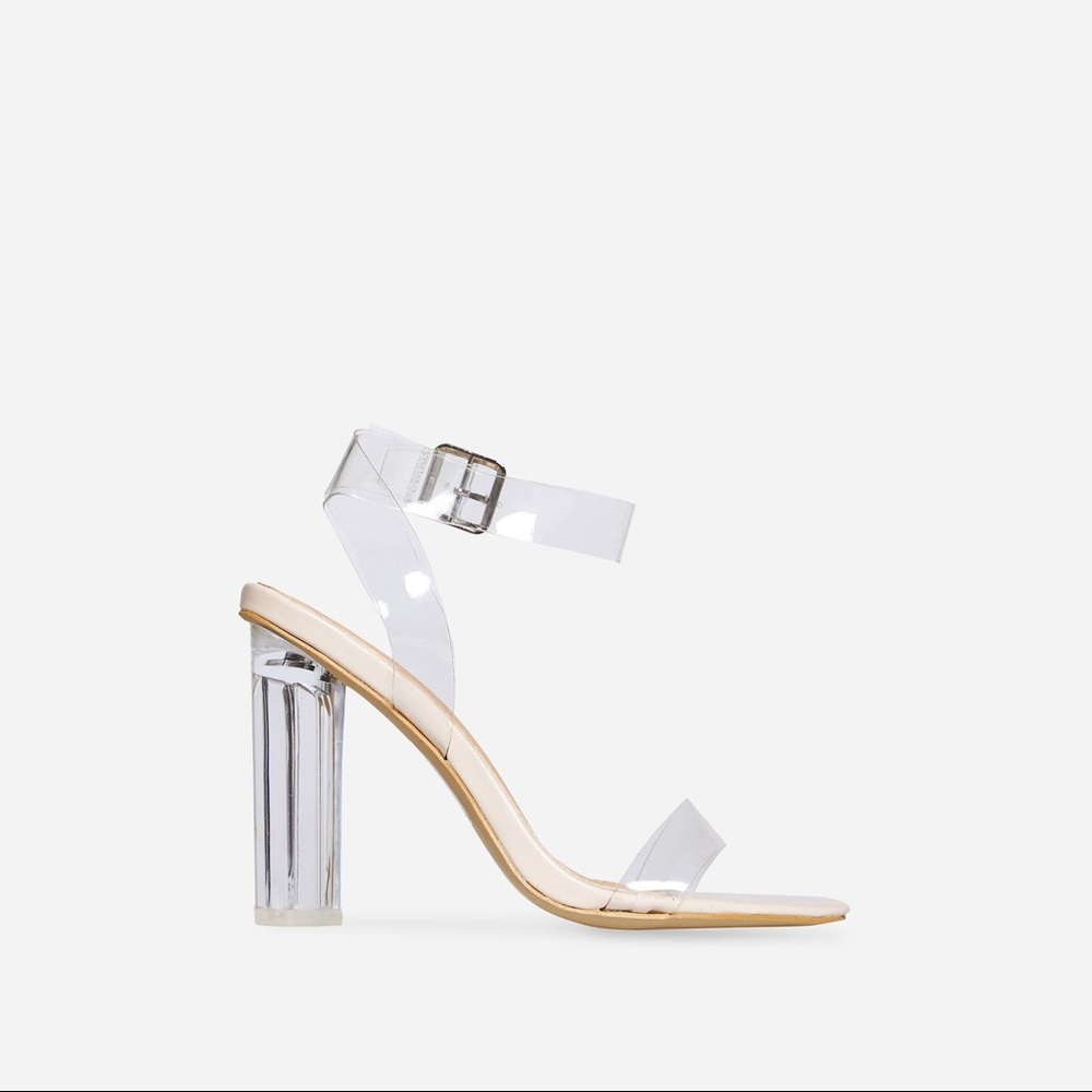 Clear Transparent PVC Heels